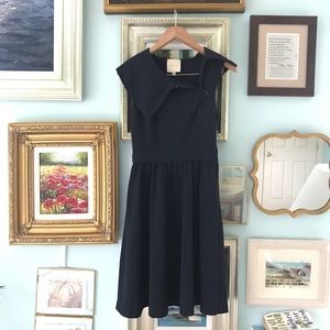Modcloth Navy Collar Dress